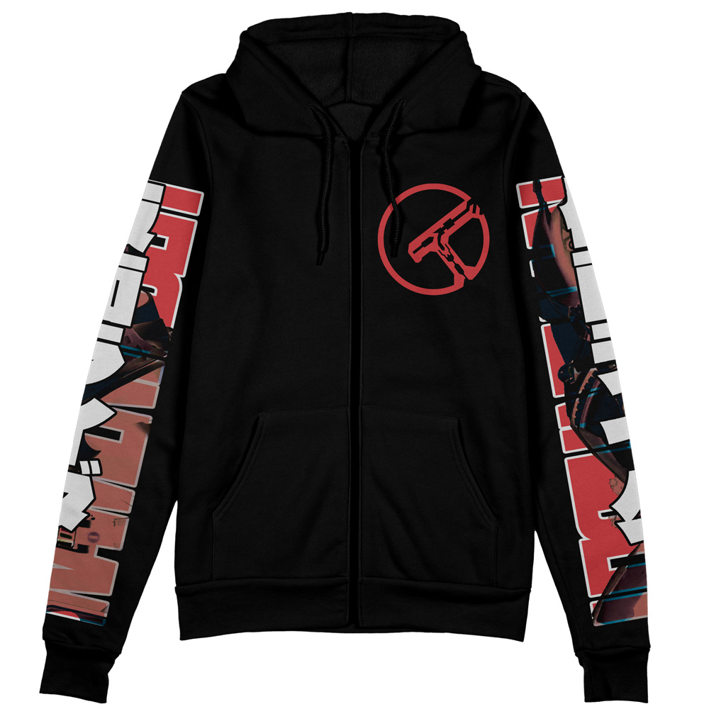 Buildercar - Kamen Rider Den-O Streetwear Zip Hoodie Jacket - Image 2