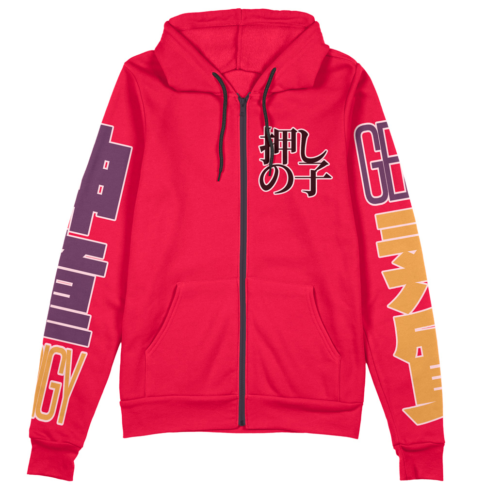 Buildercar - Kana Arima Oshi no Ko Streetwear Zip Hoodie Jacket - Image 2