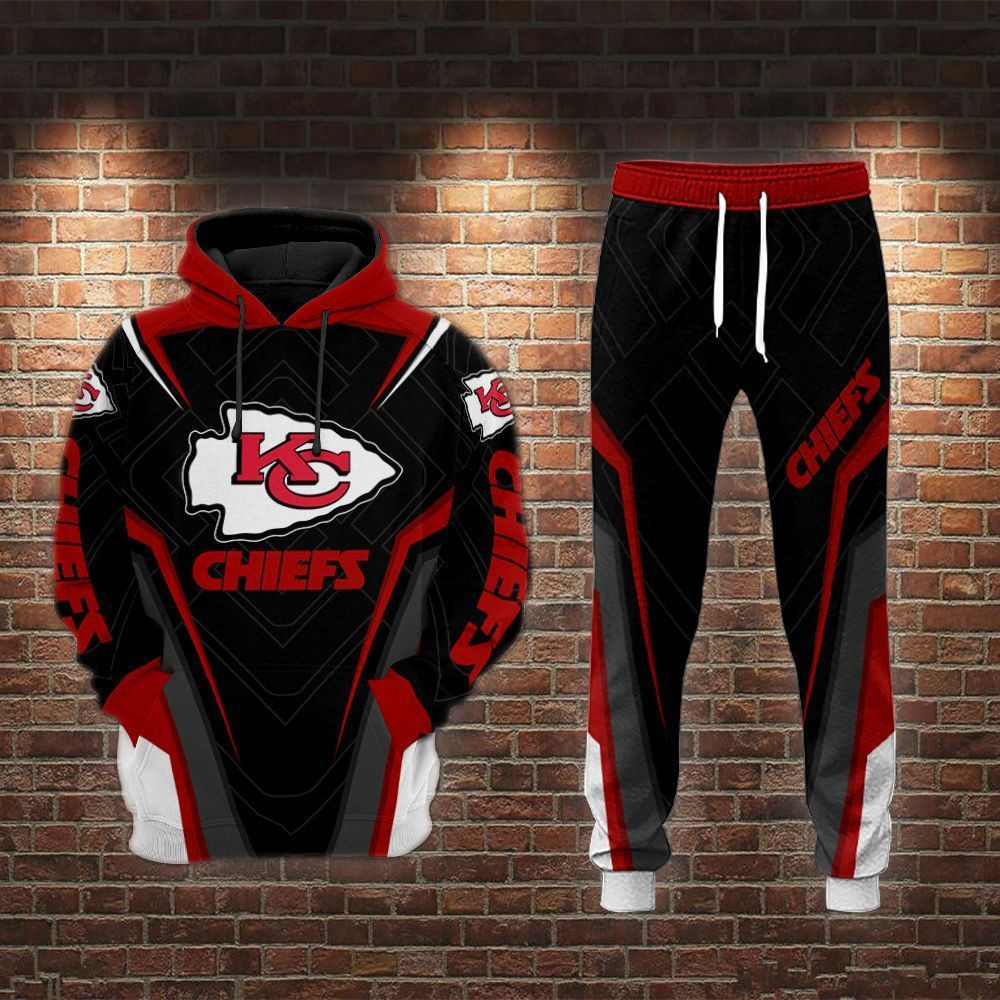 Buildercar - Kansas City Chiefs Hoodie & Jogger 008