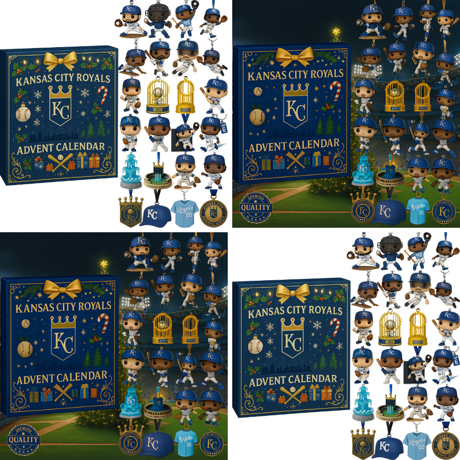 Buildercar - Kansas City Chiefs x MLB Advent Calendar  