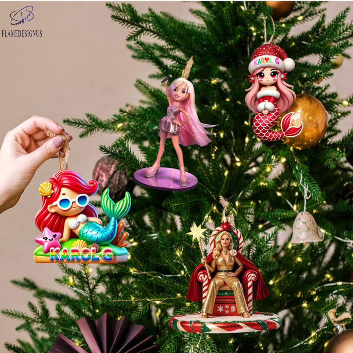 Buildercar - Karol G Manana Sera Bonito Christmas Advent Calendar -2D Acrylic