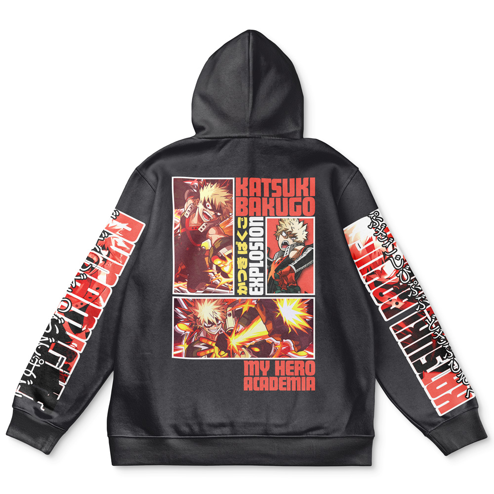 Buildercar - Katsuki Bakugo My Hero Academia Streetwear Hoodie