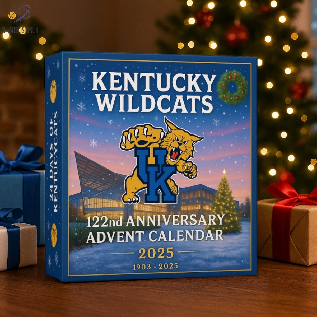 Buildercar - Kentucky Wildcats 122nd Anniversary Advent Calendar 2025 -2D Acrylic