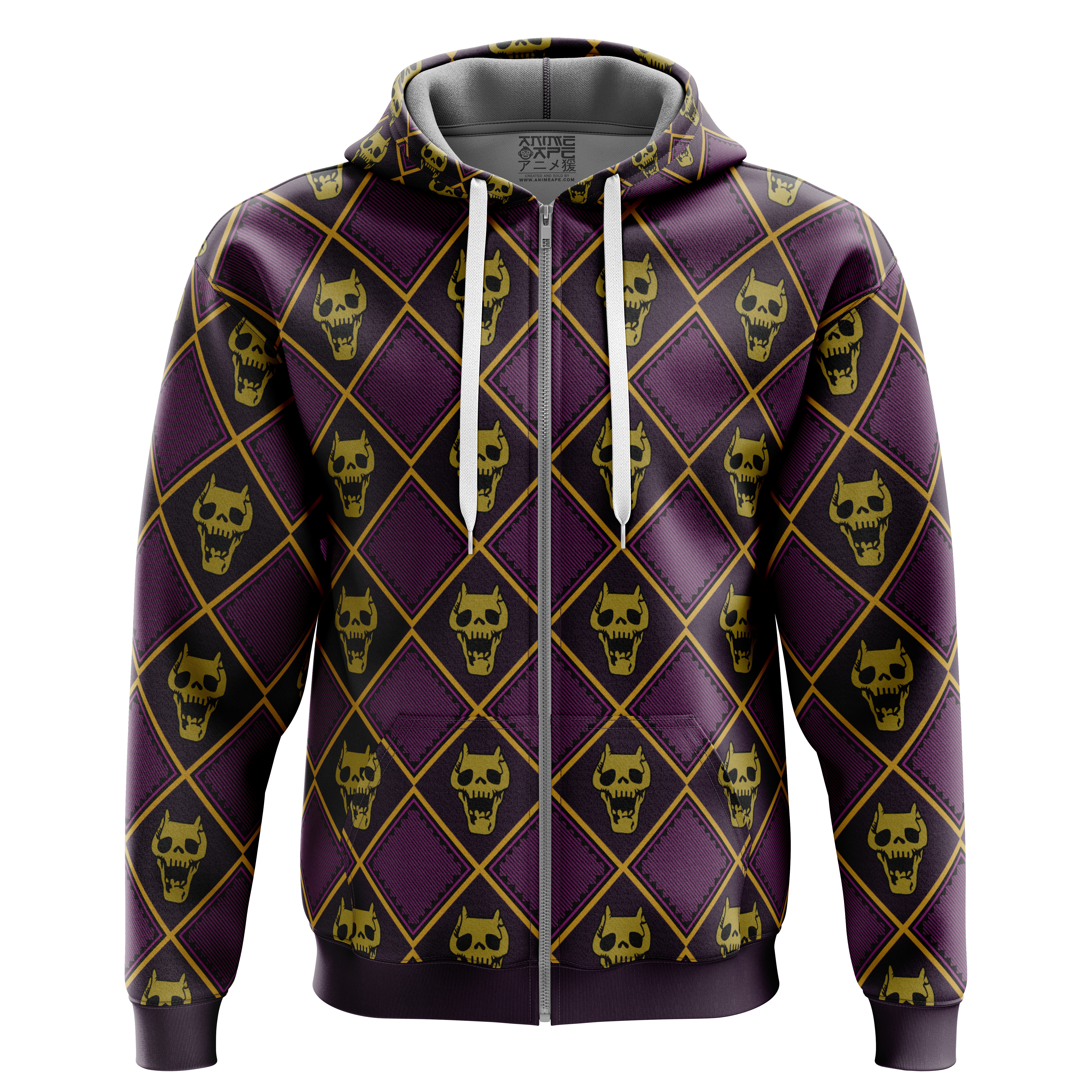 Buildercar - Killer Queen Jojo's Bizarre Adventure Zip Hoodie Jacket