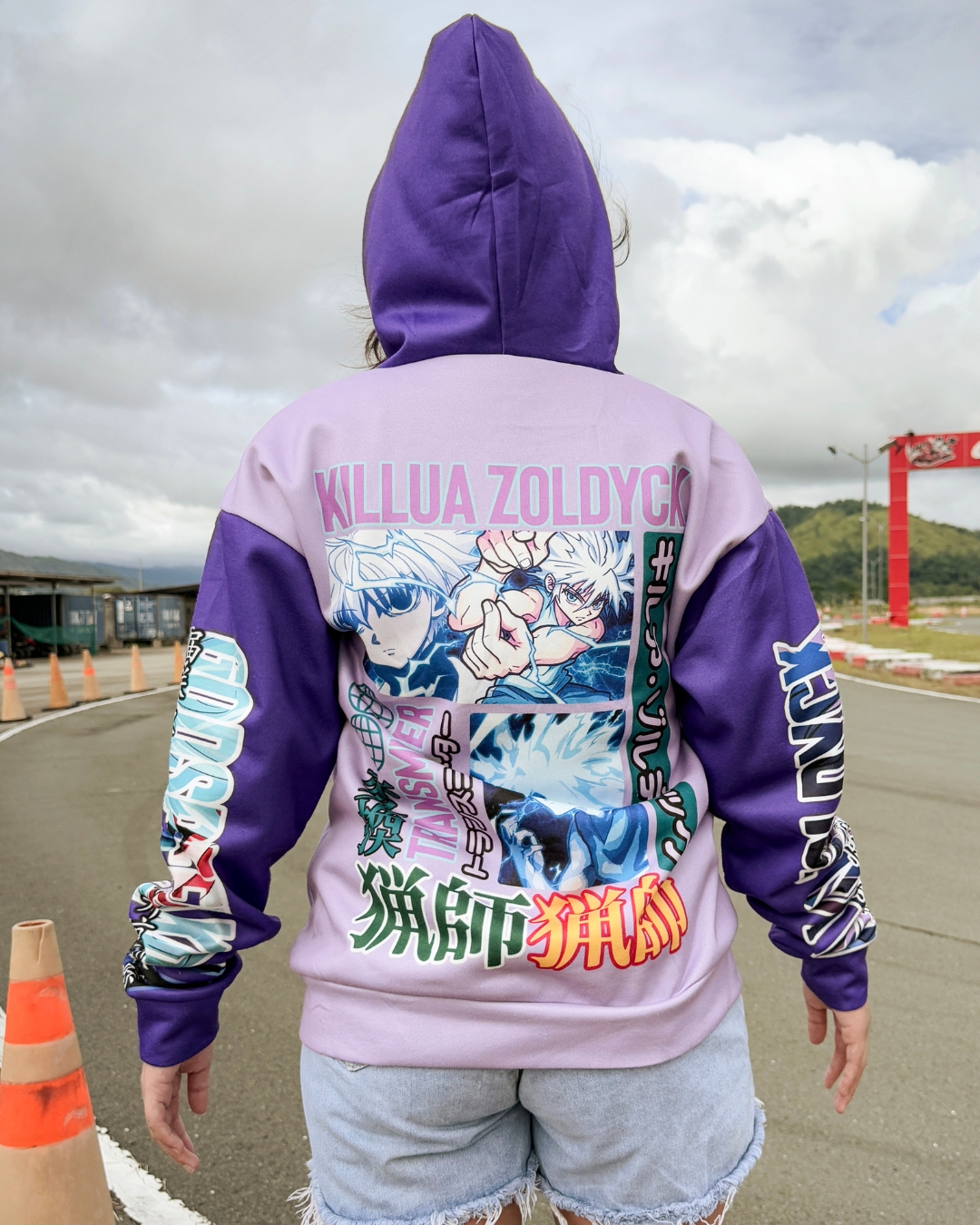 Buildercar - Killua Zoldyck Hunter x Hunter Streetwear Hoodie - Image 4