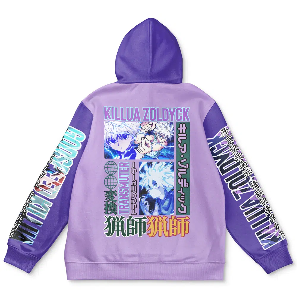 Buildercar - Killua Zoldyck Hunter x Hunter Streetwear Hoodie
