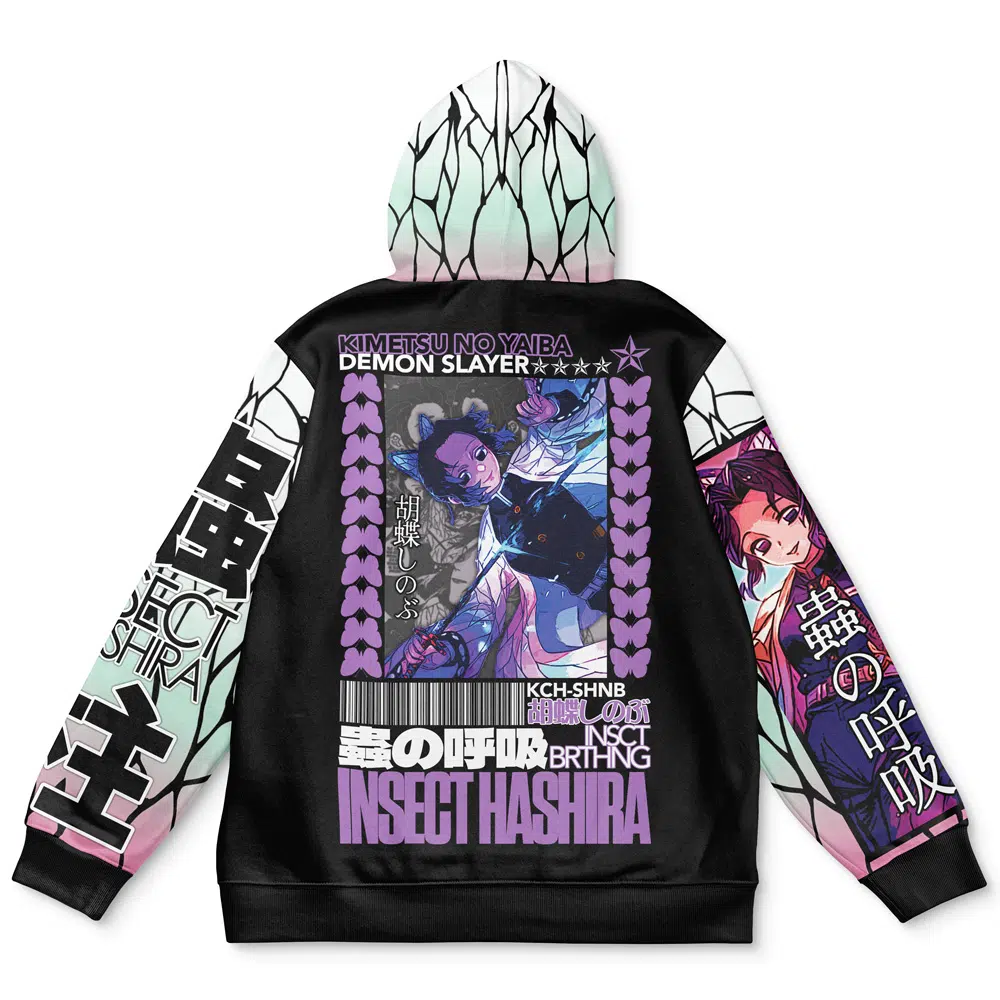Buildercar - Kocho Shinobu Demon Slayer Streetwear Hoodie