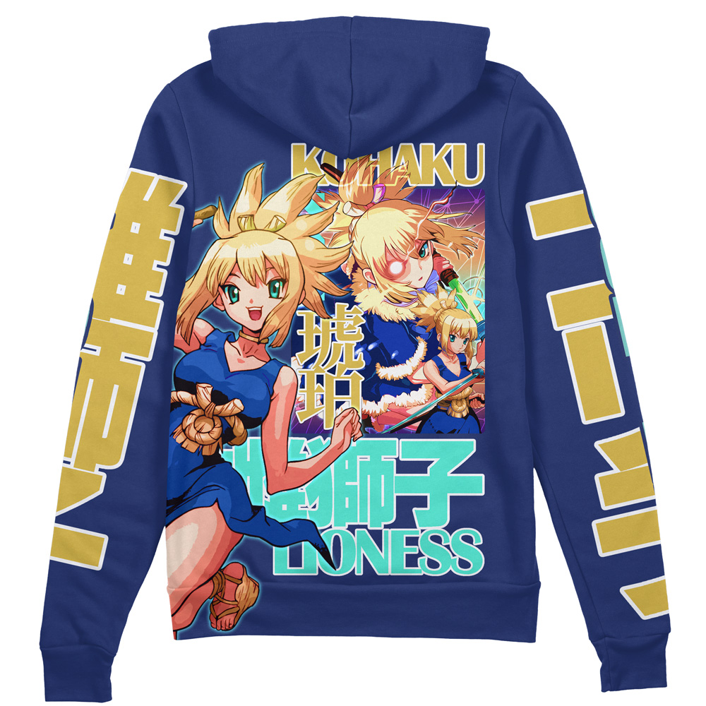 Buildercar - Kohaku Dr. Stone Streetwear Zip Hoodie Jacket