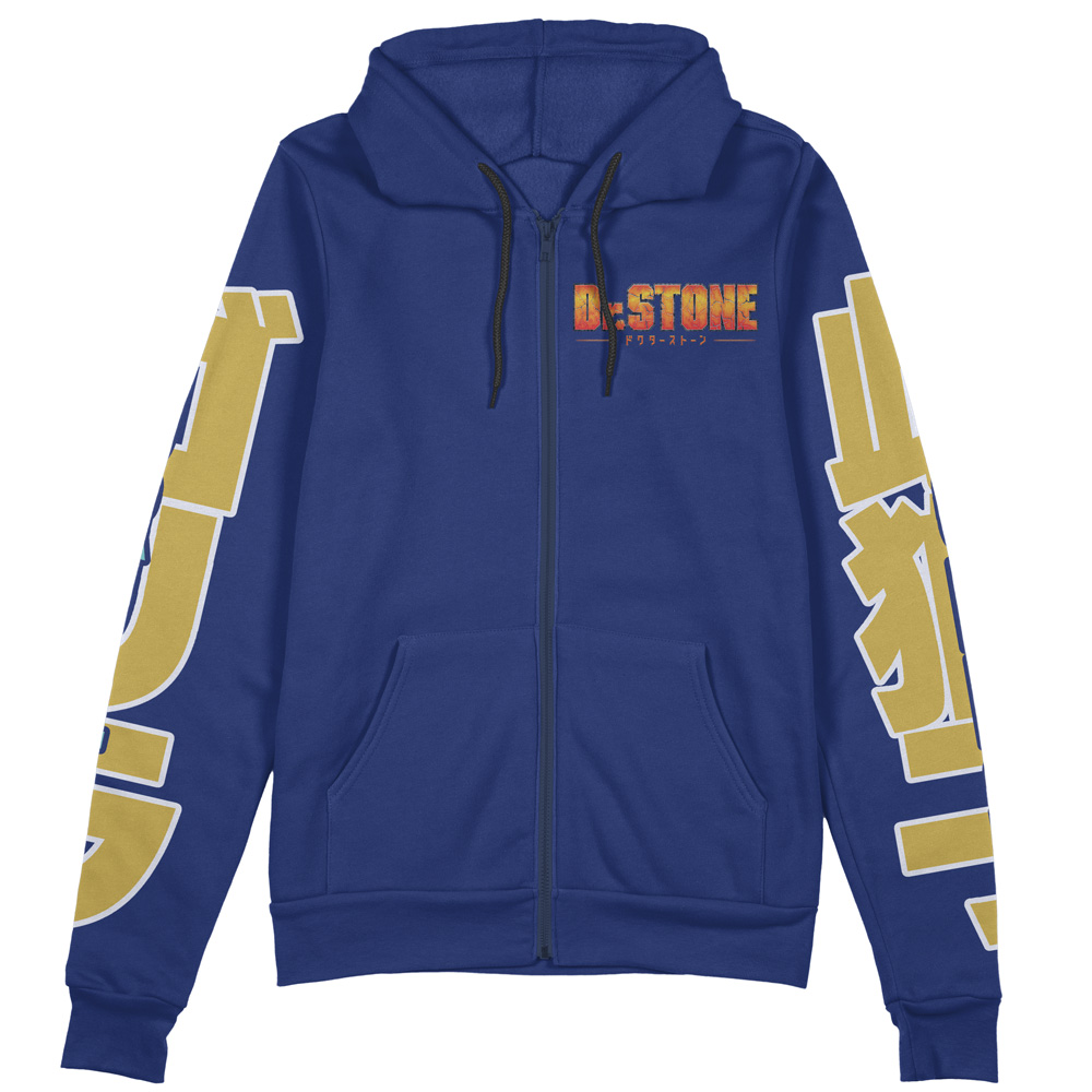 Buildercar - Kohaku Dr. Stone Streetwear Zip Hoodie Jacket - Image 2