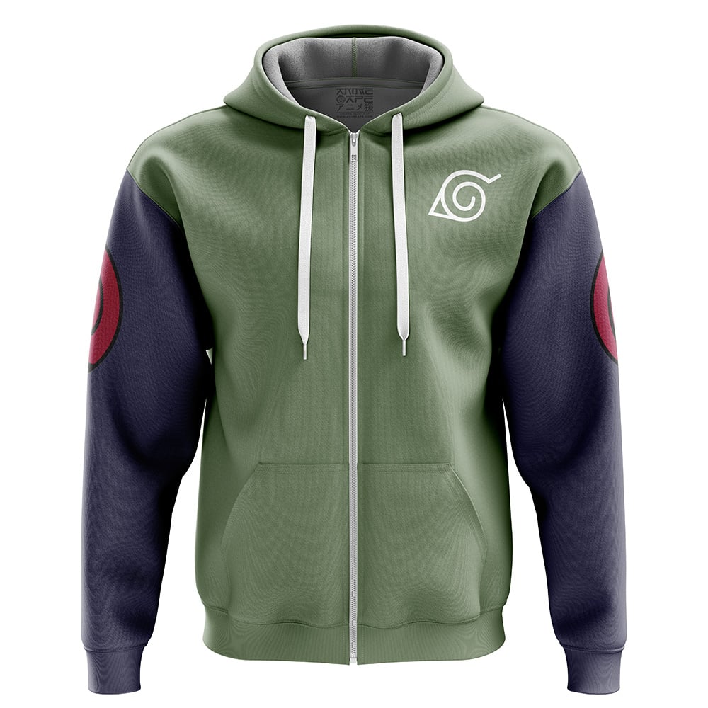 Buildercar - Konoha Jonin Shippuden Zip Hoodie Jacket