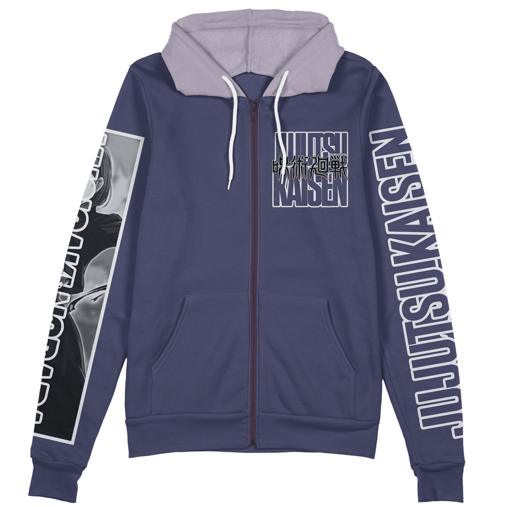 Buildercar - Kugisaki Nobara Jujutsu Kaisen Streetwear Zip Hoodie Jacket - Image 2