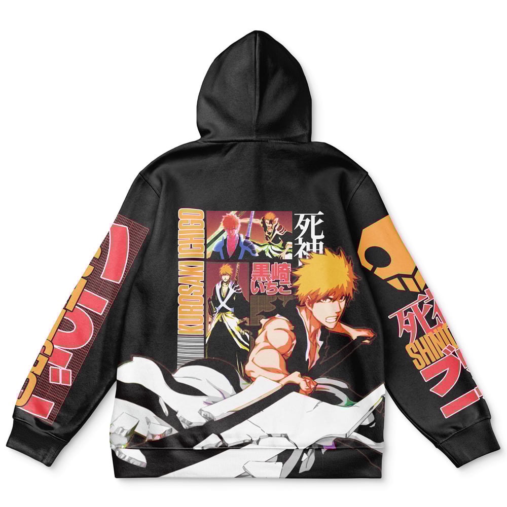Buildercar - Kurosaki Ichigo TYBWA V3 Bleach Streetwear Hoodie
