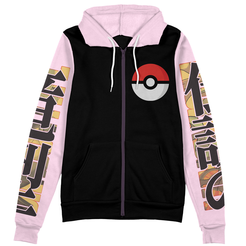 Buildercar - Kyurem Pokemon Streetwear Zip Hoodie Jacket - Image 2