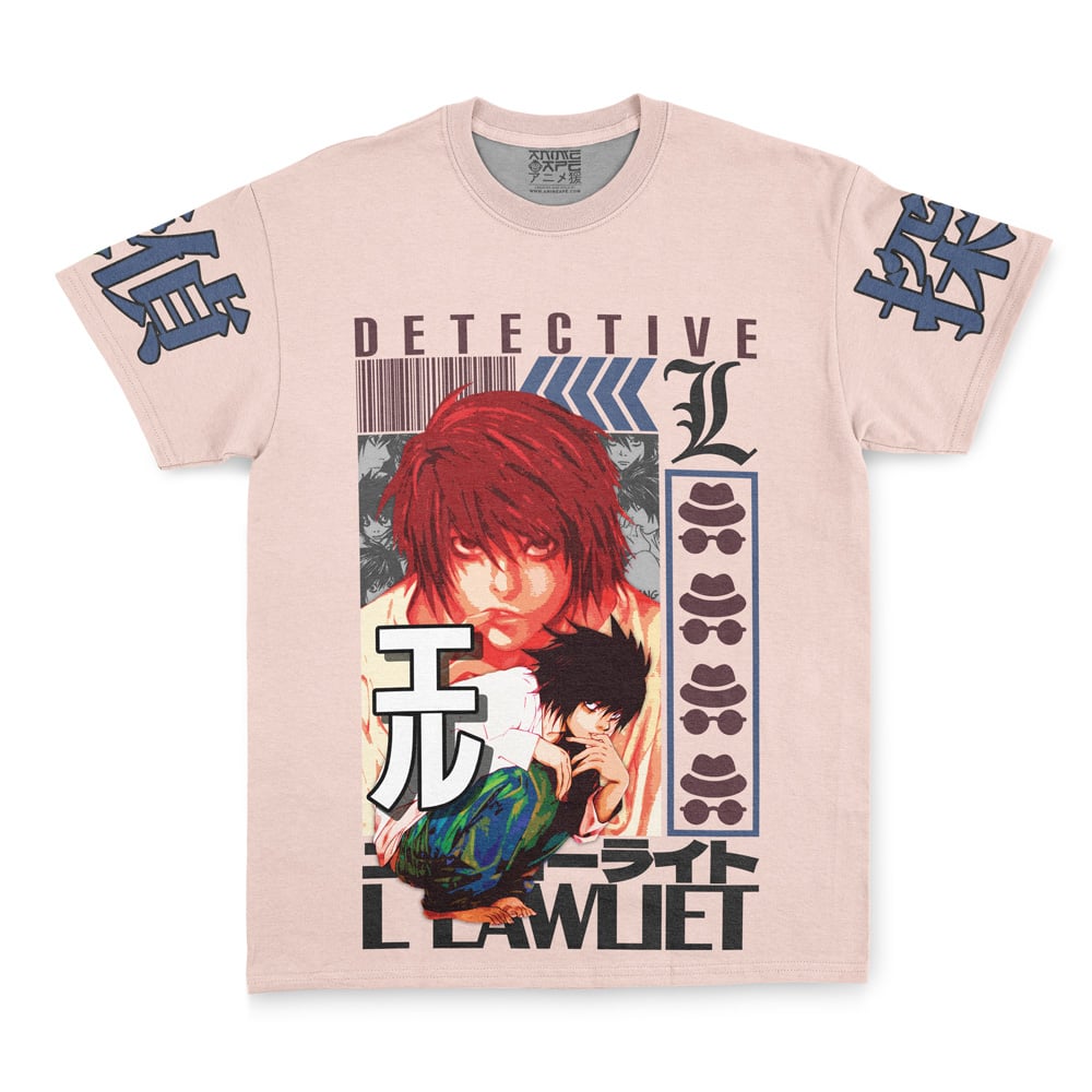 Buildercar - L Death Note Streetwear T-Shirt