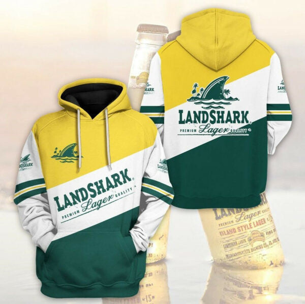 Buildercar - Landshark Lager 3d All Over Print Hoodie 367 1529