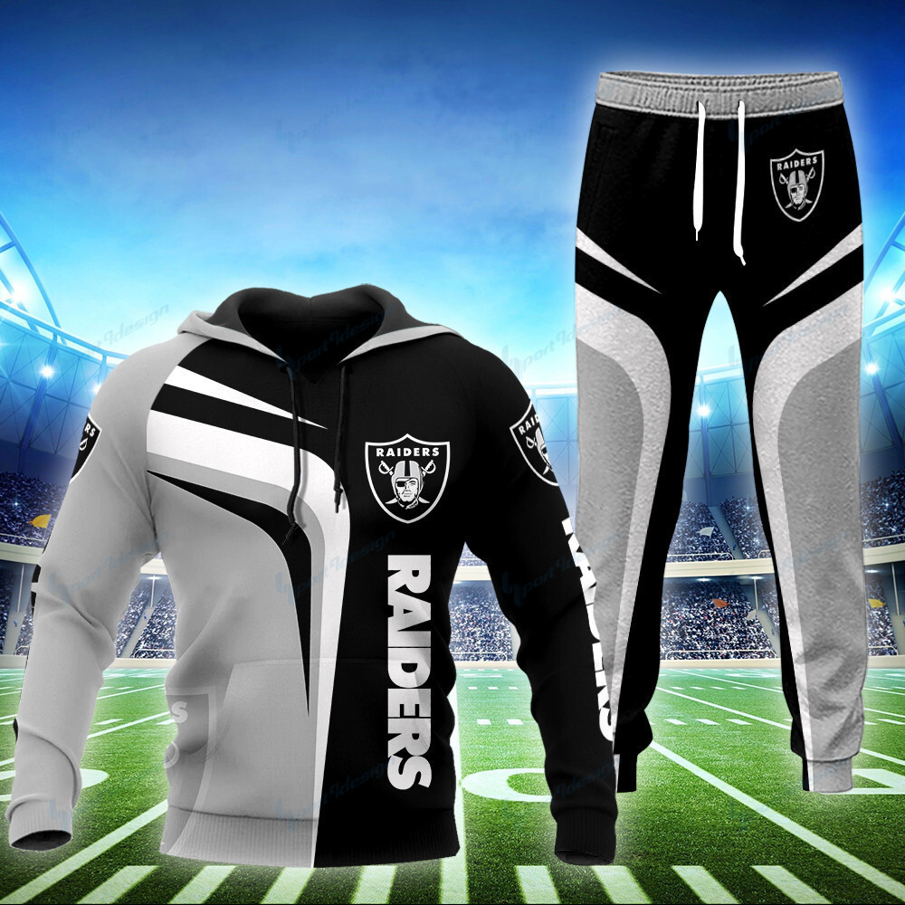 Buildercar - Las Vegas Raiders Hoodie and Jogger Set BG848