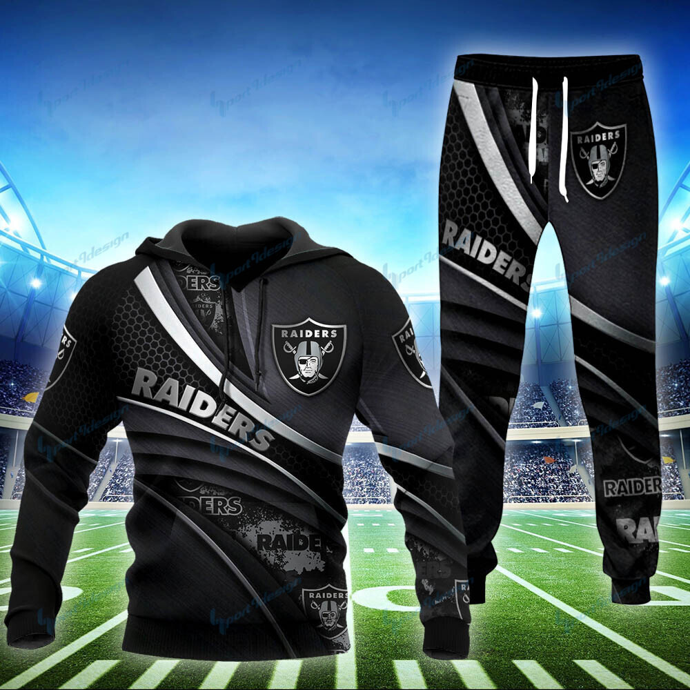 Buildercar - Las Vegas Raiders Personalized Hoodie and Jogger Set SBG456
