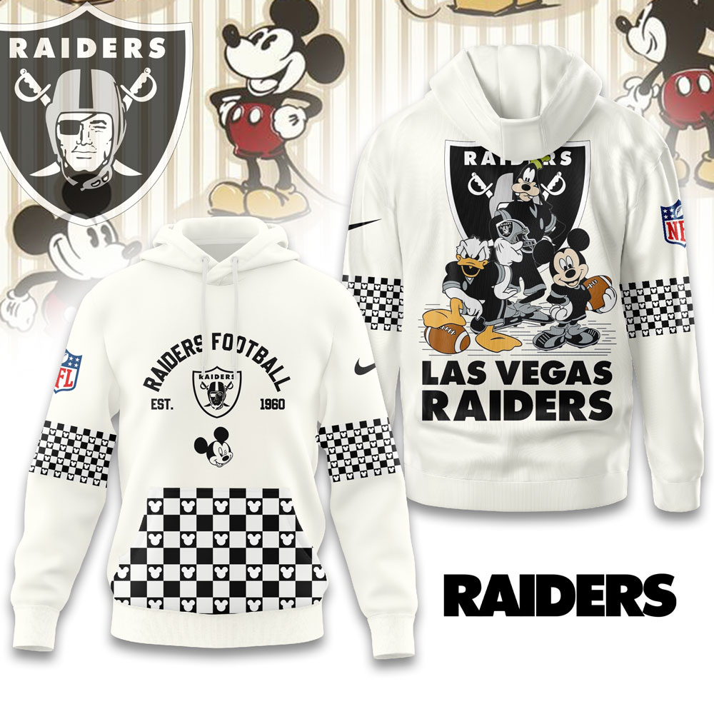 Buildercar - Las Vegas Raiders | Premium NFL Game Day Disney Hoodie