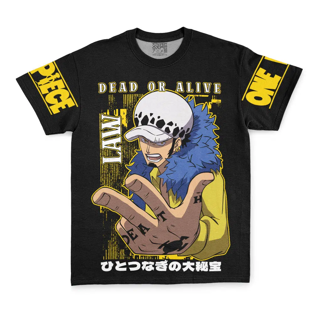 Buildercar - Law Dead Or Alive One Piece Streetwear T-Shirt