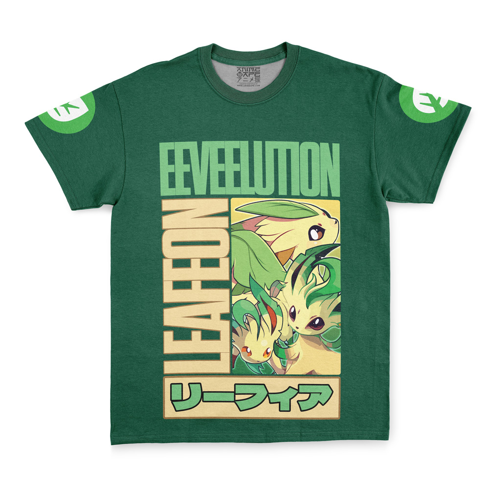Buildercar - Leafeon Pokemon Streetwear T-Shirt