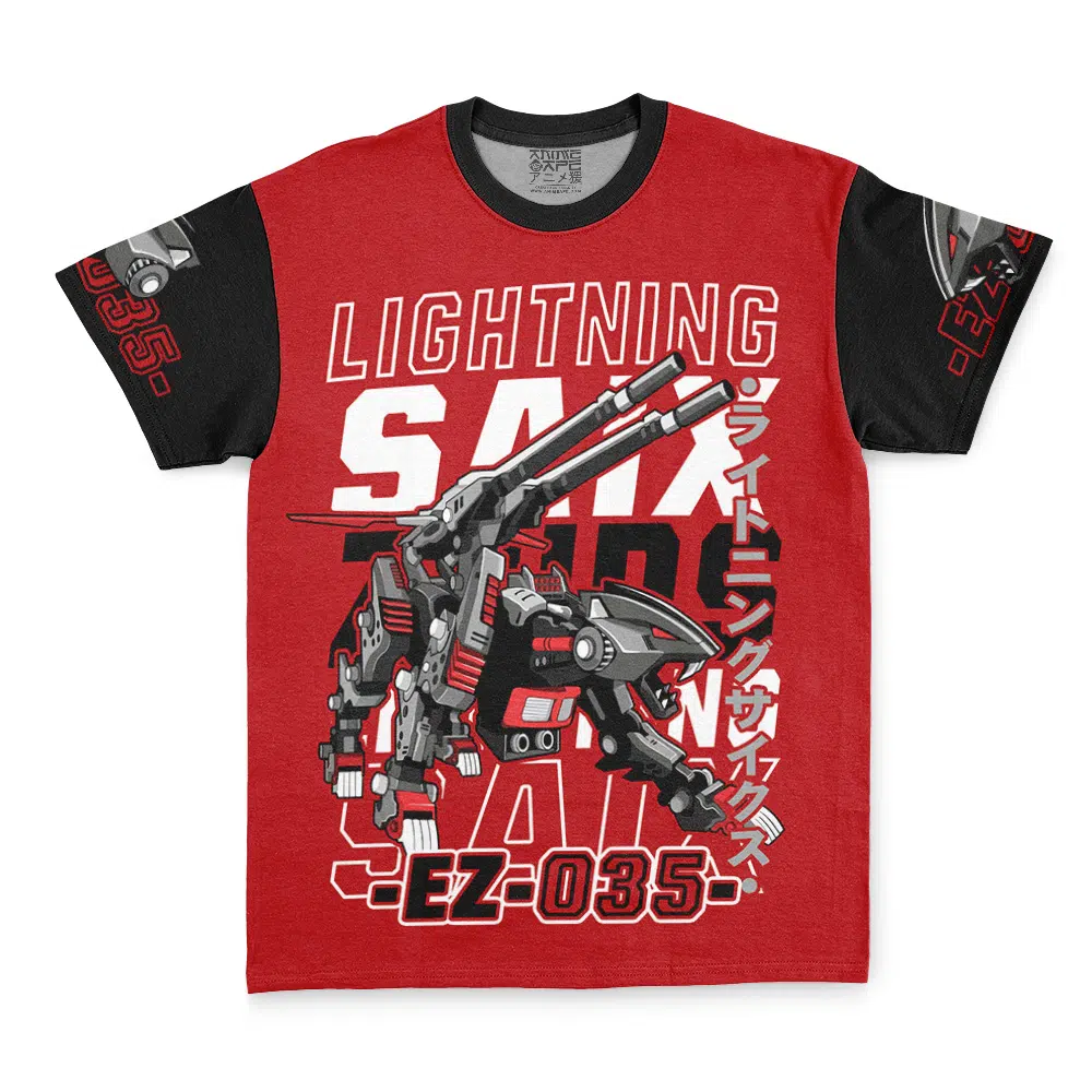 Buildercar - Lightning Saix Zoids Streetwear T-Shirt