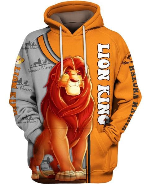 Buildercar - Lion King 3d Hoodie