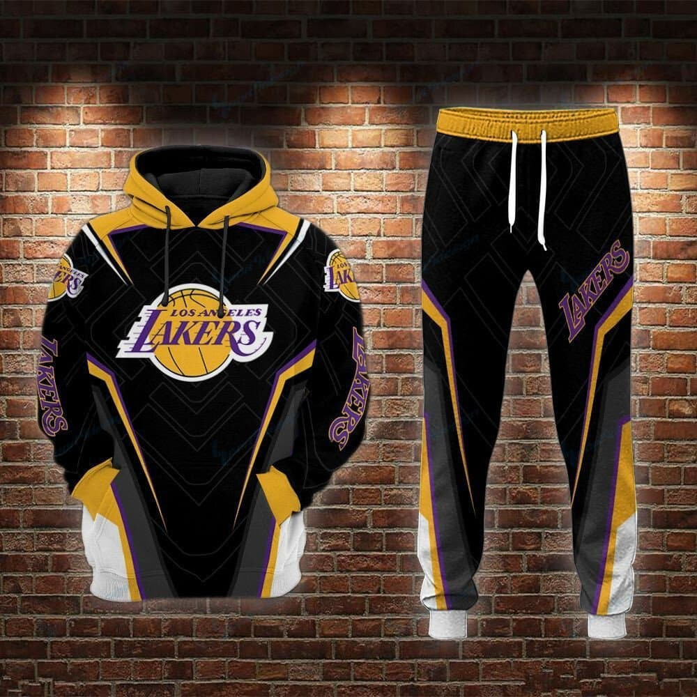 Buildercar - Los Angeles Lakers Hoodie & Jogger 491