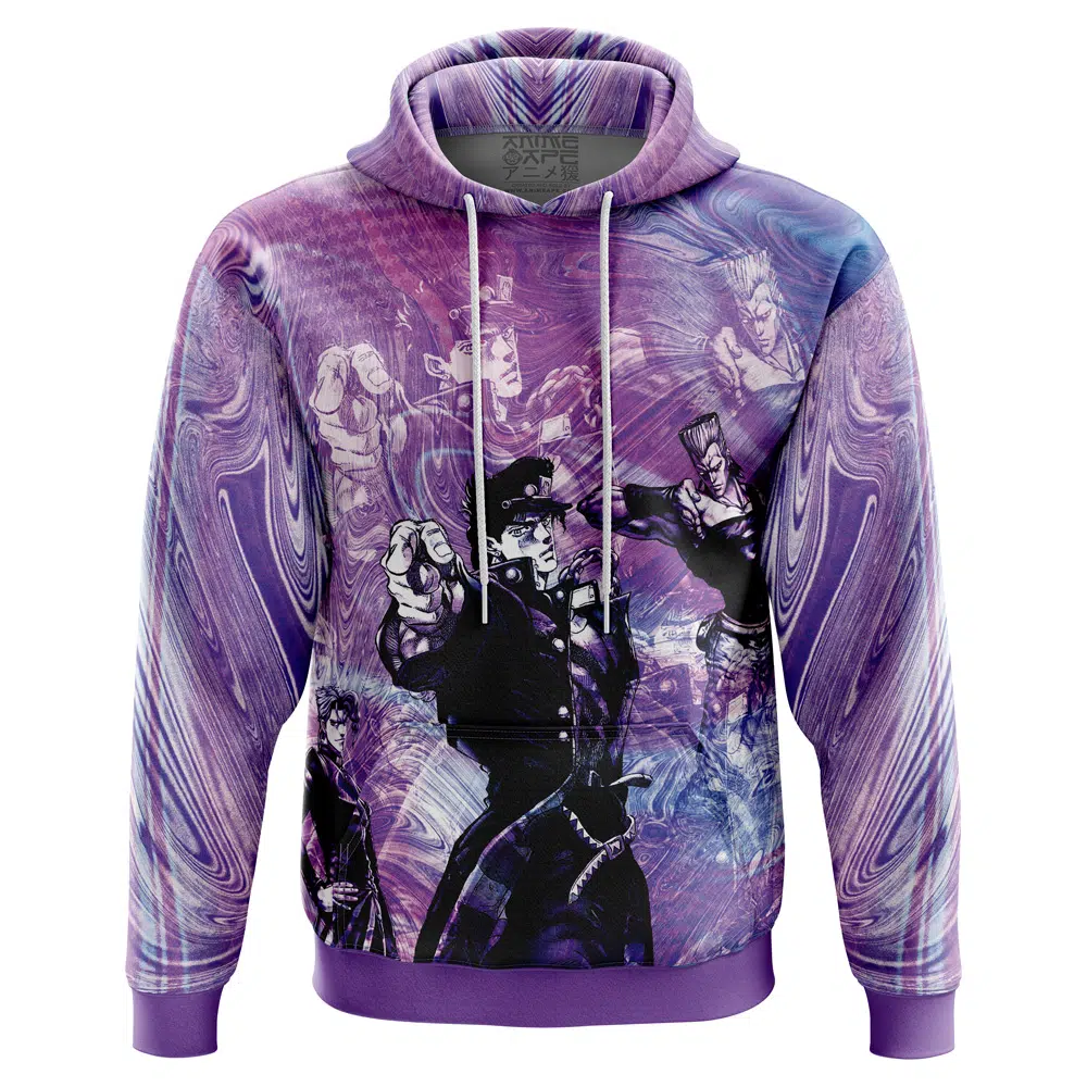 Buildercar - Lucid Stardust Crusaders Jojo’s Bizarre Adventure Hoodie