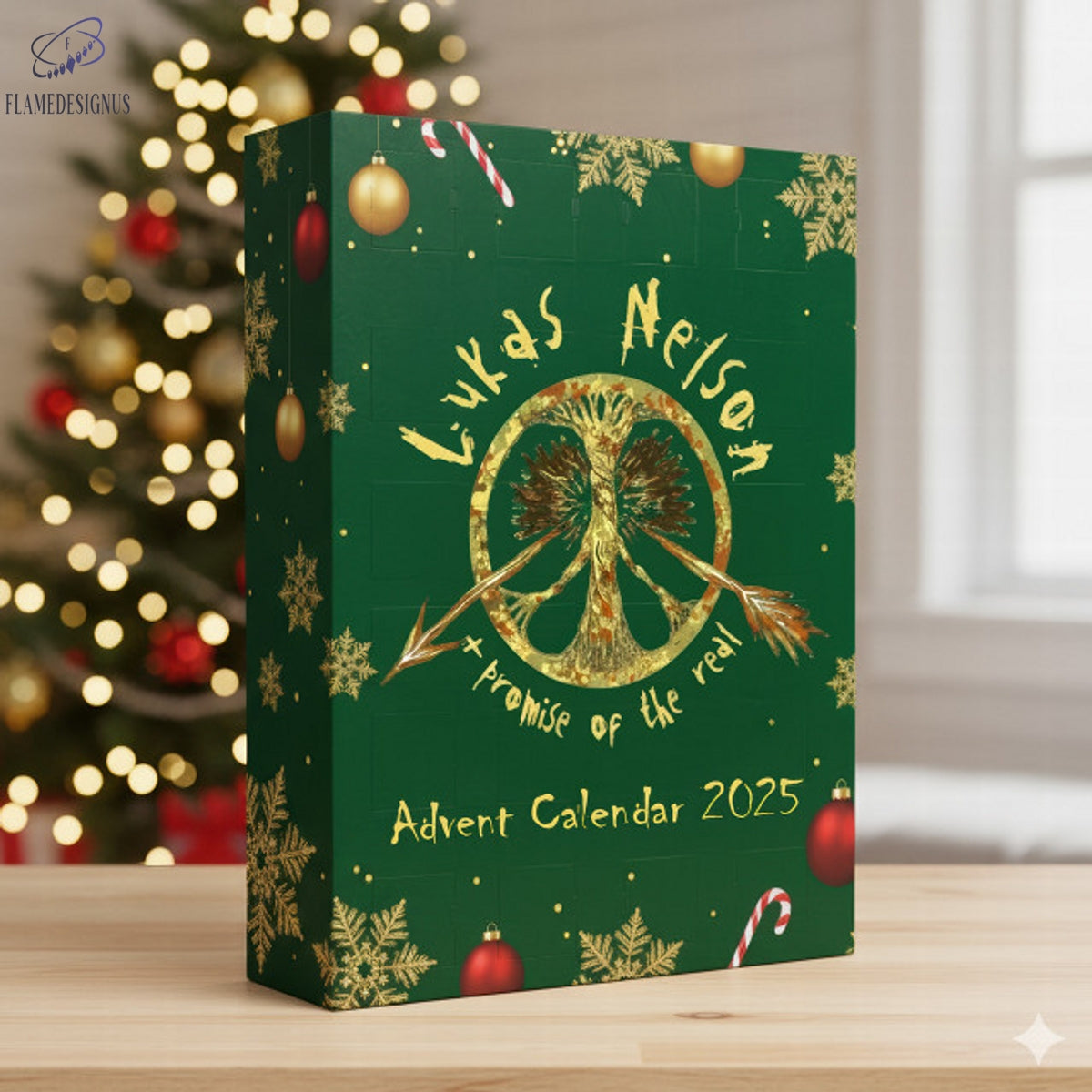 Buildercar - Lukas Nelson & Promise Of the Real Advent Calendar 2025 -2D Acrylic