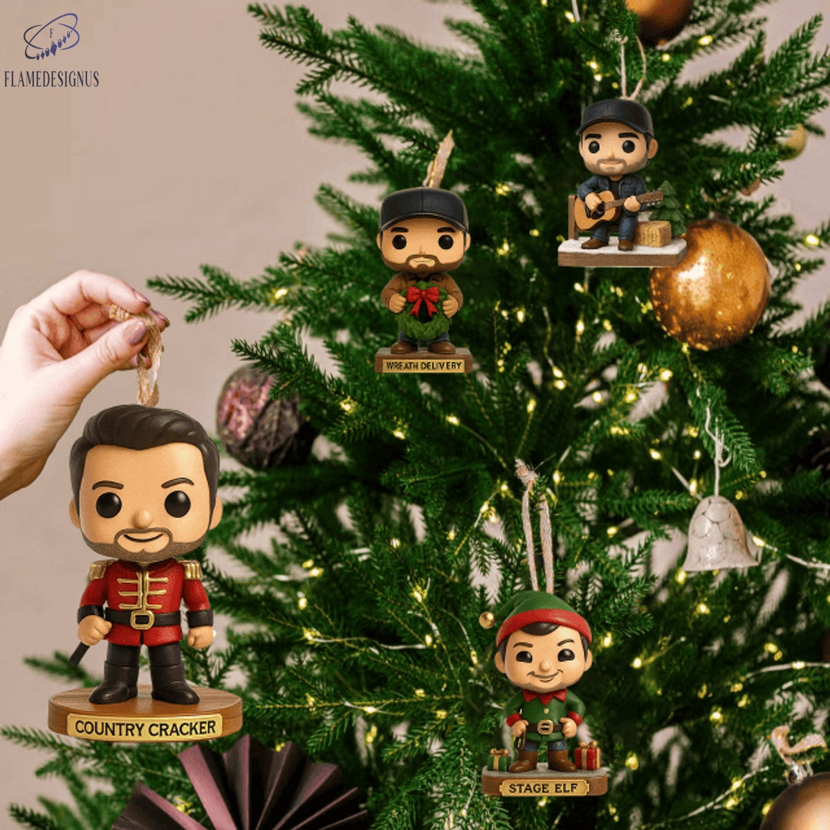 Buildercar - Luke Bryan Advent Calendar 2025 -2D Acrylic