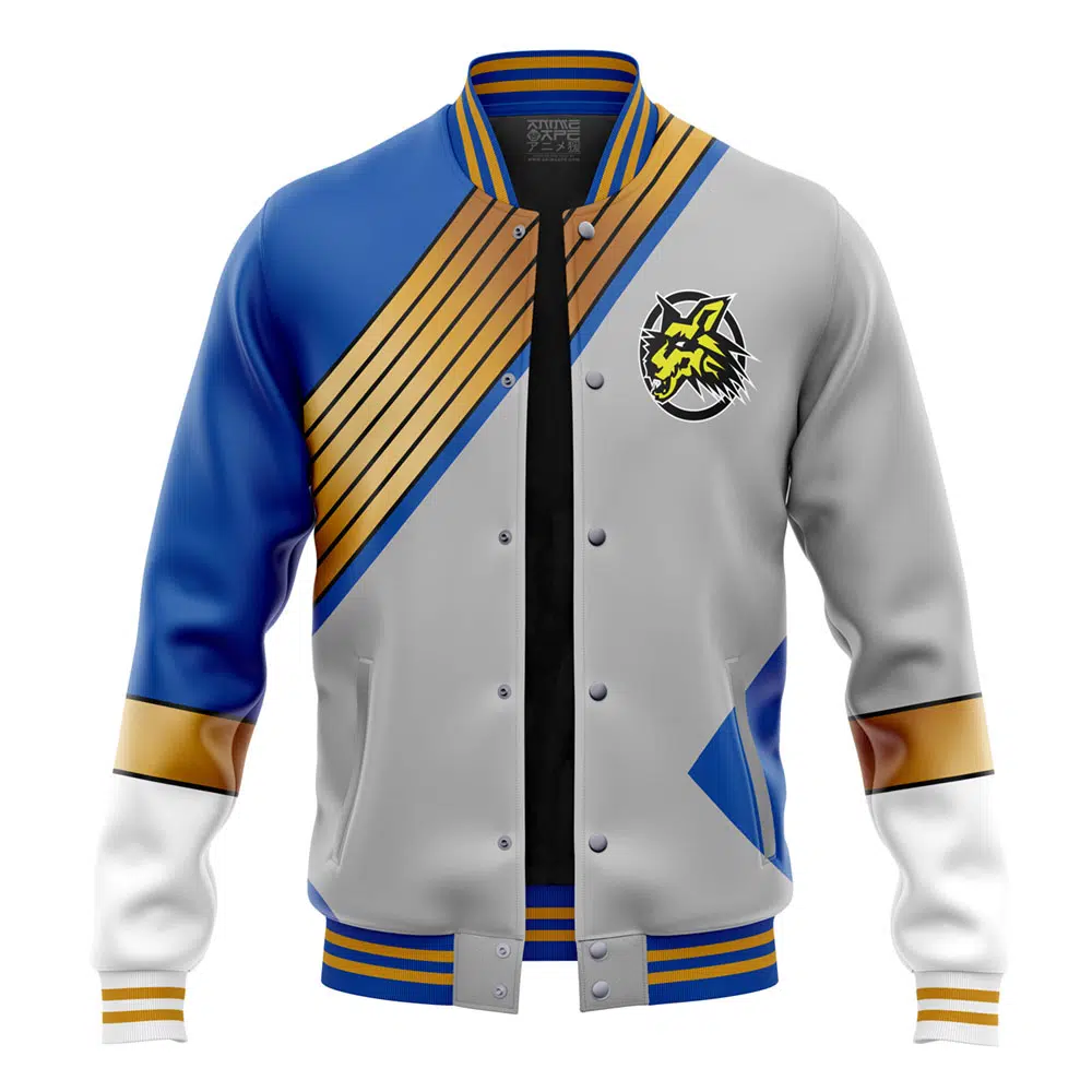 Buildercar - Lunar Wolf Ranger Wild Force Power Rangers Varsity Jacket