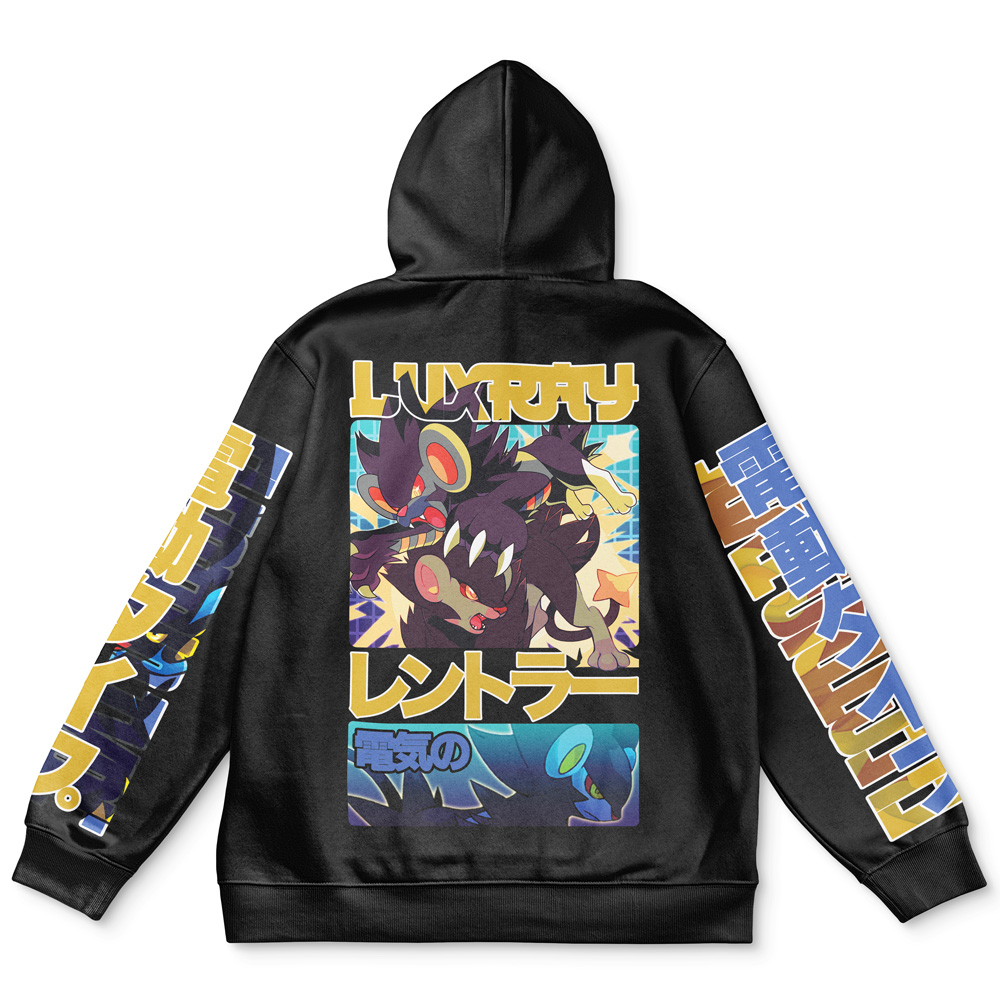 Buildercar - Luxray Pokemon Streetwear Hoodie