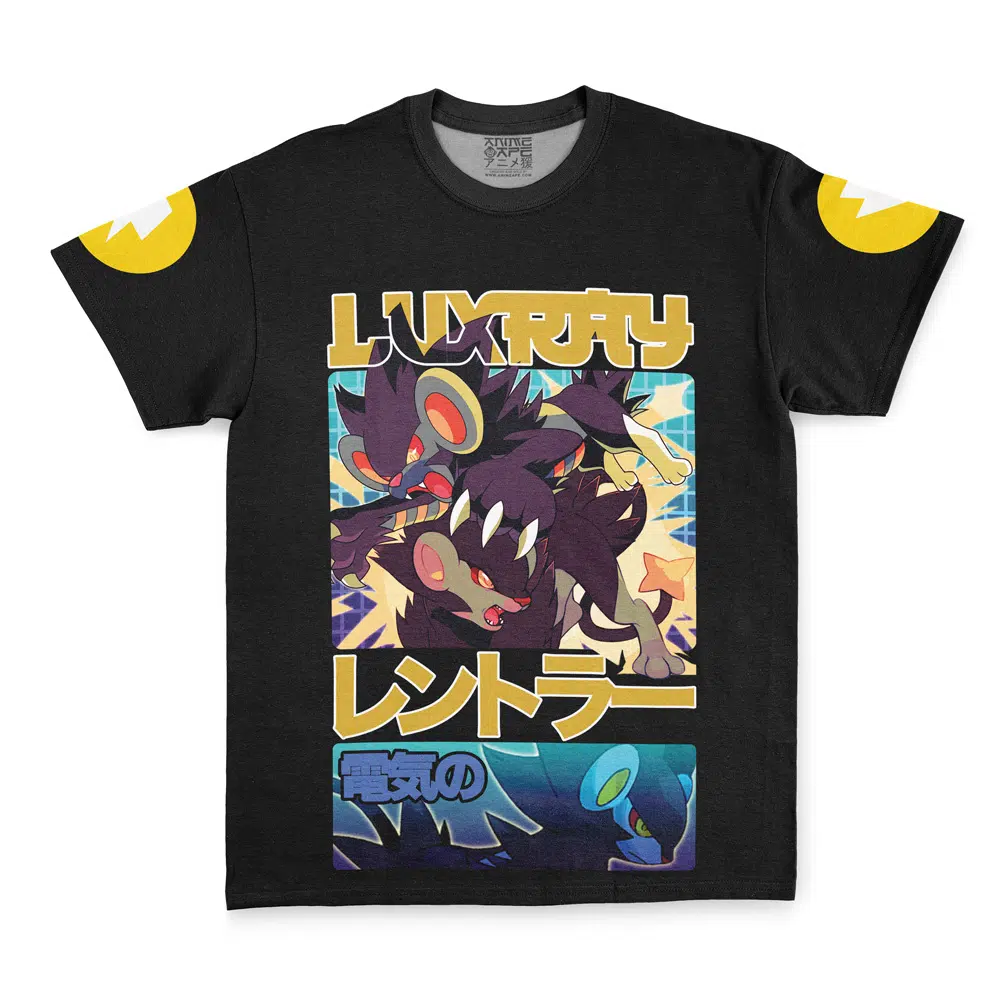 Buildercar - Luxray Pokemon Streetwear T-Shirt