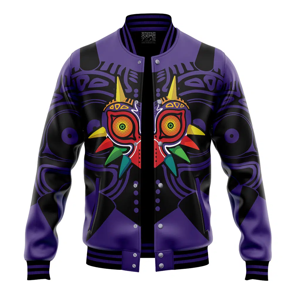 Buildercar - Majora's Mask The Legend of Zelda Varsity Jacket
