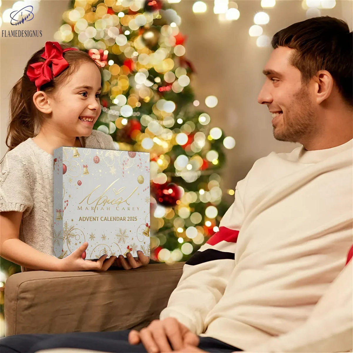 Buildercar - Mariah Carey Advent Calendar 2025 -2D Acrylic