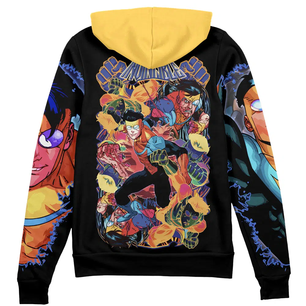 Buildercar - Mark Grayson Invincible Streetwear Zip Hoodie Jacket