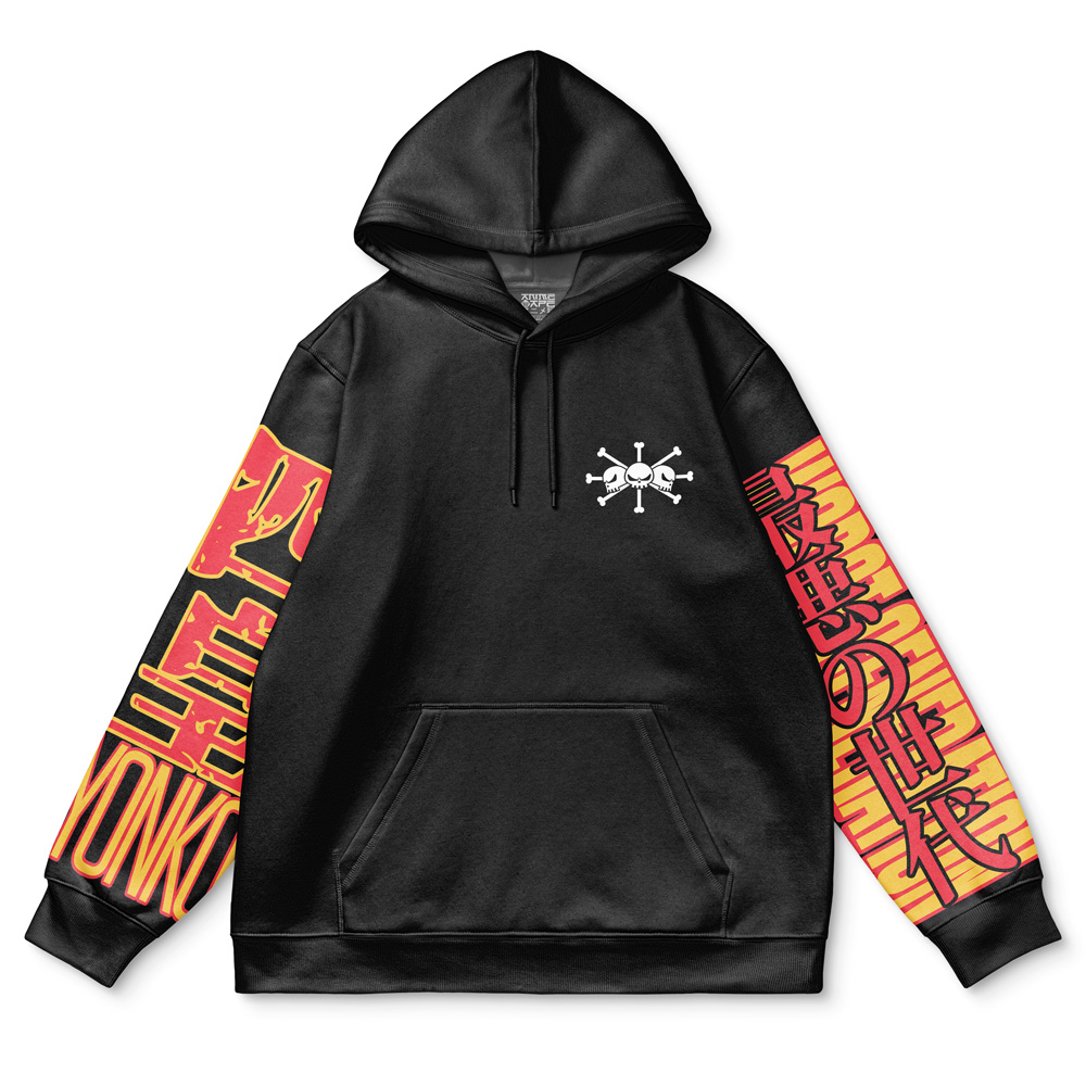 Buildercar - Marshall D. Teach V2 One Piece Streetwear Hoodie - Image 2