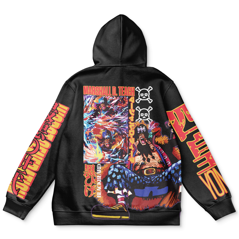 Buildercar - Marshall D. Teach V2 One Piece Streetwear Hoodie