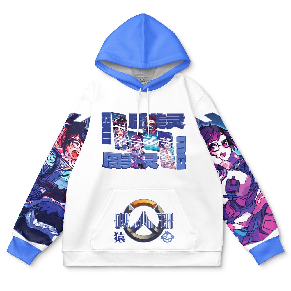 Buildercar - Mei-Ling Zhou Overwatch Streetwear Hoodie - Image 2
