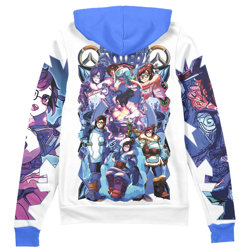 Buildercar - Mei-Ling Zhou Overwatch Streetwear Zip Hoodie Jacket