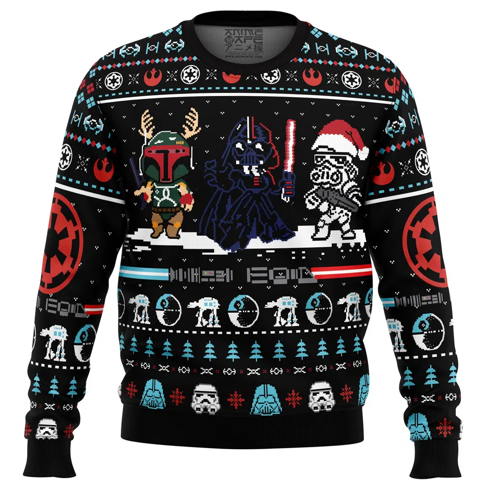 Buildercar - Merry Xmas Star Wars Ugly Christmas Sweater
