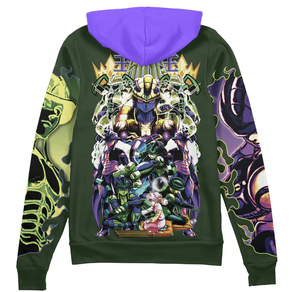 Buildercar - Meruem Hunter x Hunter Streetwear Zip Hoodie Jacket