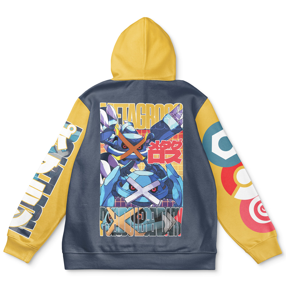 Buildercar - Metagross Pokemon Streetwear Hoodie