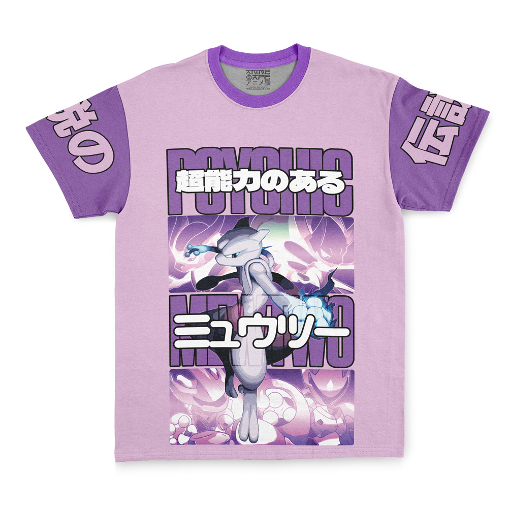 Buildercar - Mewtwo Pokemon Streetwear T-Shirt