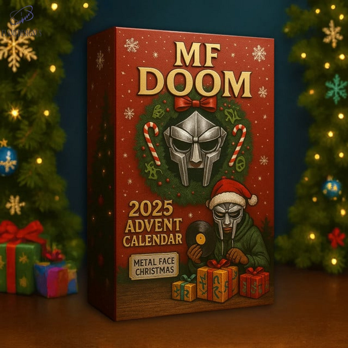 Buildercar - MF Doom 2025 Advent Calendar -2D Acrylic