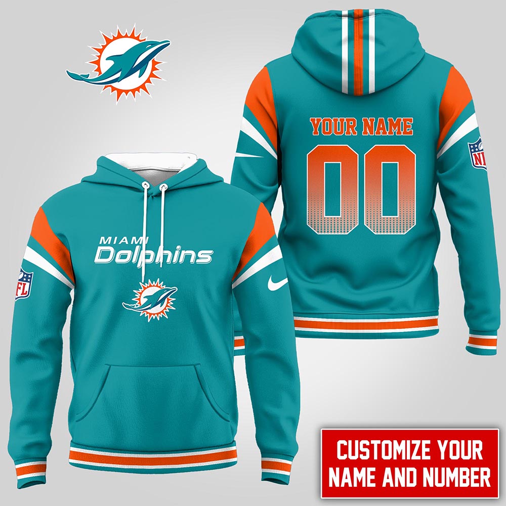 Buildercar - Miami Dolphins | Premium NFL Customized Hoodie