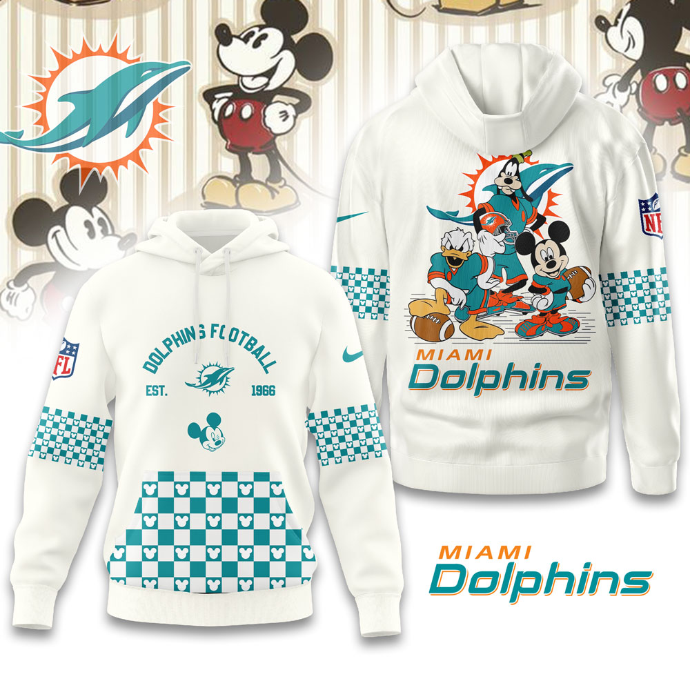 Buildercar - Miami Dolphins | Premium NFL Game Day Disney Hoodie