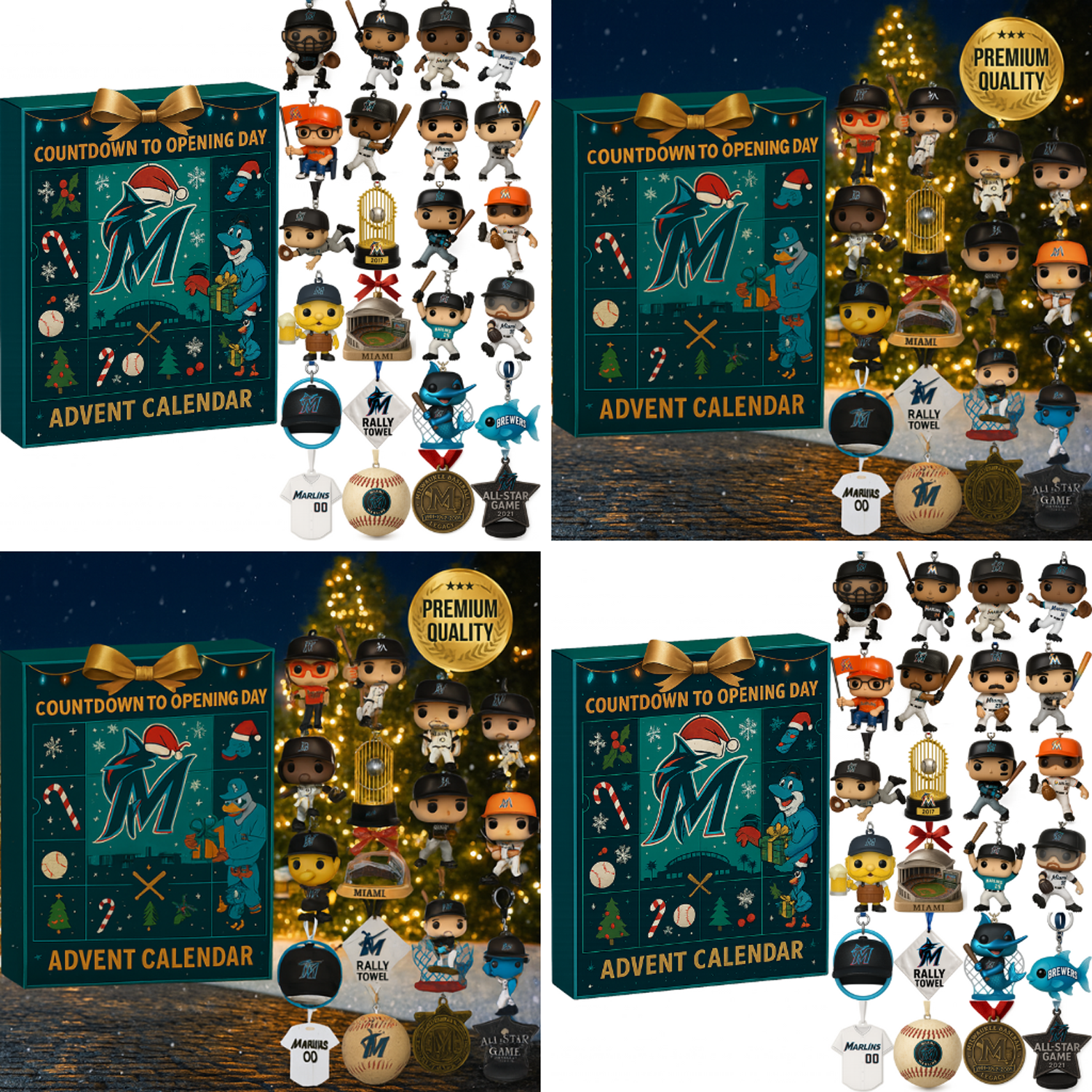 Buildercar - Miami Dolphins x MLB Advent Calendar  