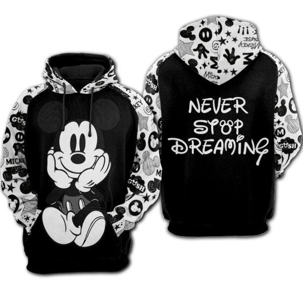 Buildercar - Mickey Mouse Comics Disney Cartoon 2k743 Lover Gift ,mickey Disney All Over Print 3d Hoodie 1769