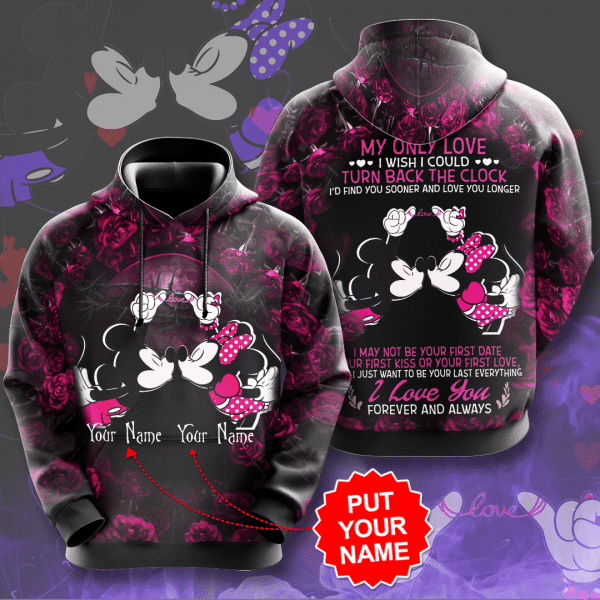 Buildercar - Mickey Mouse Disney Design Gift For Fan Custom 3d Hoodie All Over Printed Hoodie